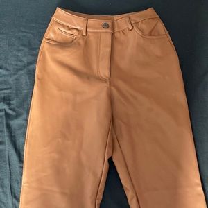 noa faux leather pants.